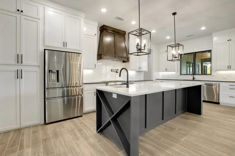 Kitchen, The Cedar & Batten Farmhouse