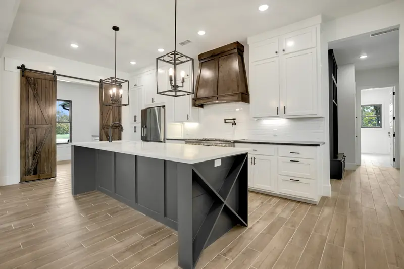 Kitchen and dining, The Cedar & Batten Farmhouse