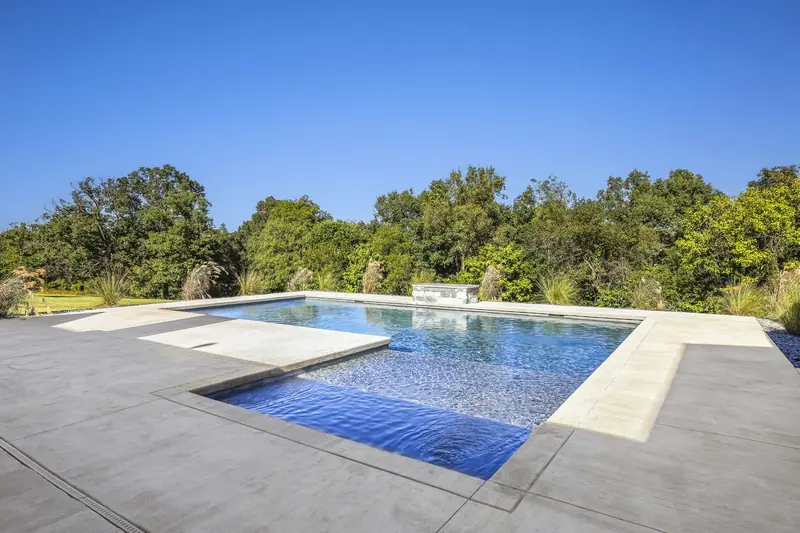 Pool deck, The Modern Farmhouse