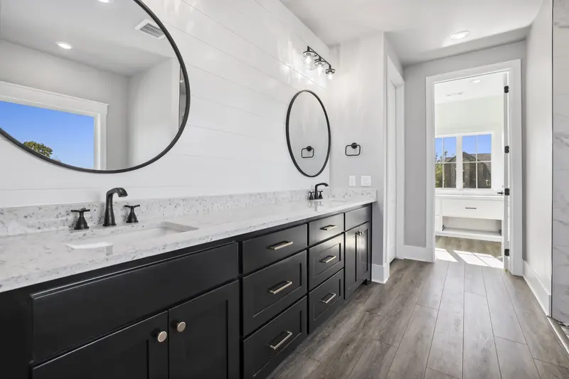 Primary bath vanity, The Modern Farmhouse