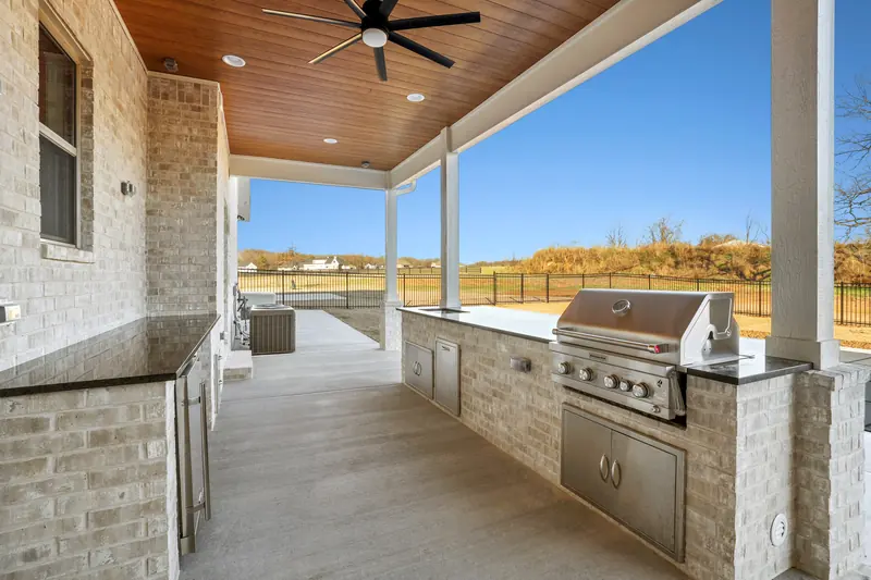 Outdoor kitchen, The Poolside Retreat
