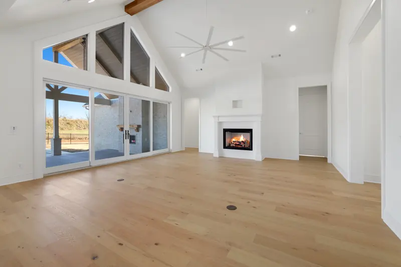 Vaulted great room, The Poolside Retreat
