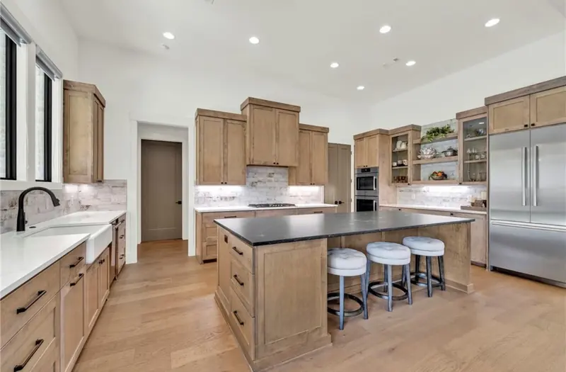 Kitchen, The Sunset Modern Ranch