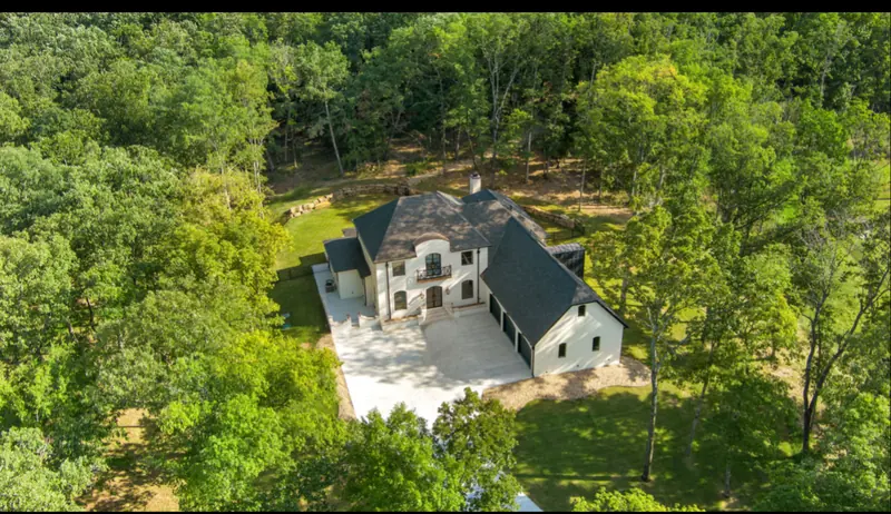 Aerial view, The White Brick Estate